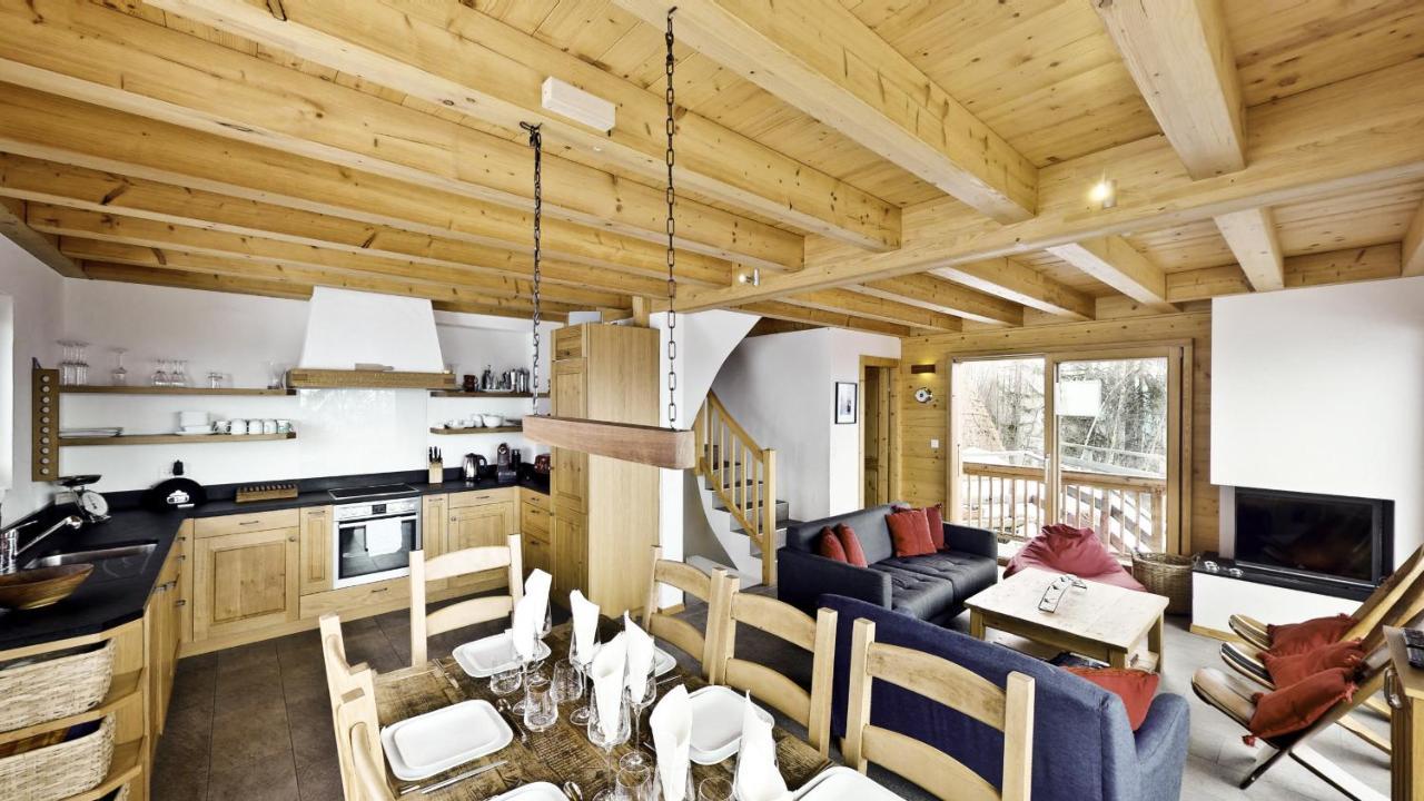 Ann Landscaped & Luxe Chalet 8 Pers By Alpvision Residences น็องดัช ภายนอก รูปภาพ